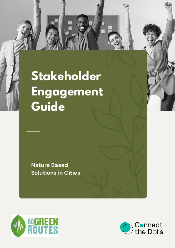 Stakeholder Engagement Guide - Nature Based Solutions in Cities