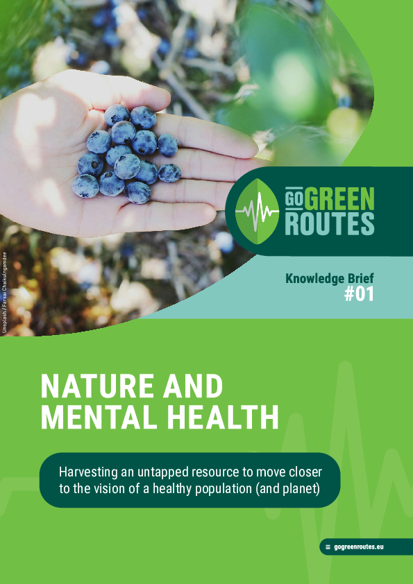 GGR Knowledge Brief 1 - Nature and Mental Health 